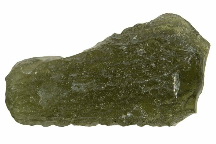 Green Moldavite Tektite ( g) - Czech Republic #337784